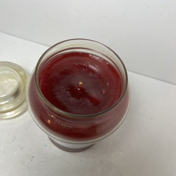 Yankee Candle Apple & Rose RETIRED & RARE Jar Candle 19 Oz - Picture 5 of 6